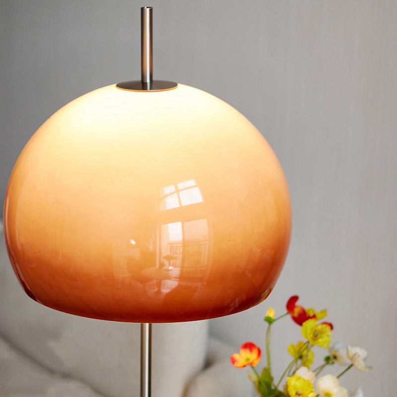 Moderne Retro Pilz Glas Licht Stehen Lampe Für Wohnzimmer