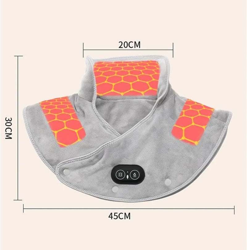 Electric Heating Pad for Neck, Shoulders & Back