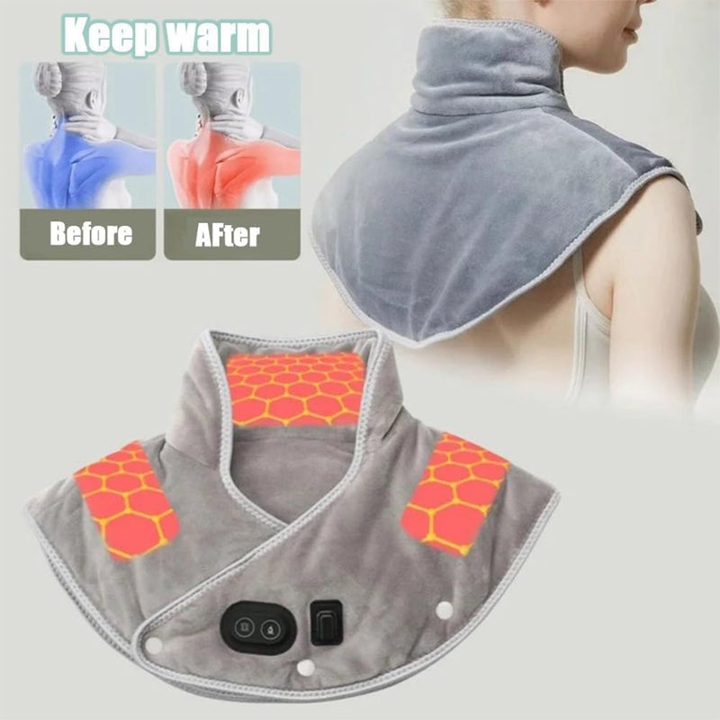 Electric Heating Pad for Neck, Shoulders & Back