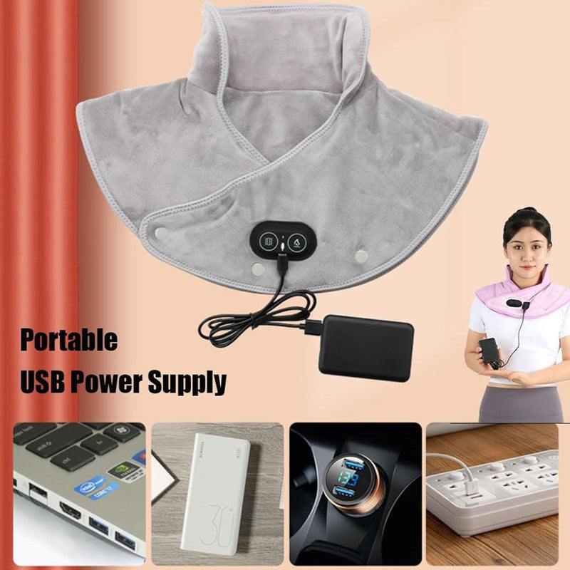 Electric Heating Pad for Neck, Shoulders & Back