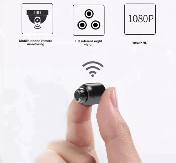 Ultra Small WiFi Security Camera Night Vision IP Security Surveillance Cam