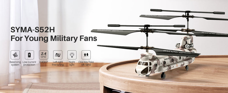 Remote Control Military Helicopter