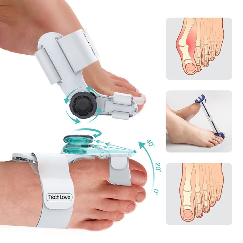 Premium 3D Knob Bunion Corrector for Pain Relief and Toe Alignment