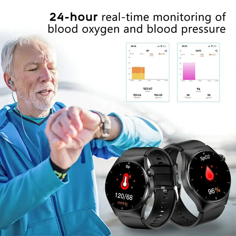 Pro Smartwatch for Blood Sugar Monitoring