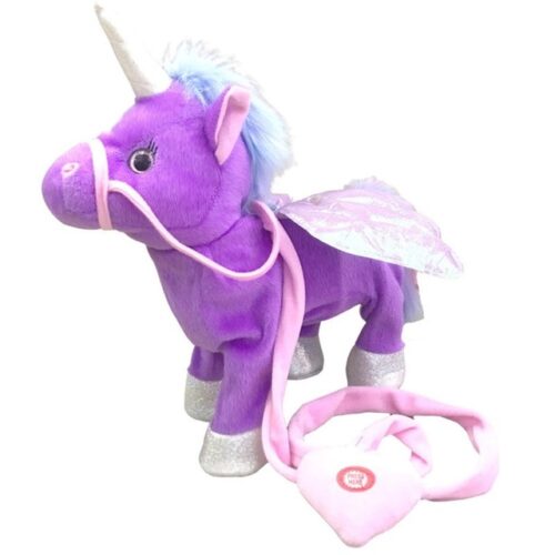 Musical and Walking Unicorn – Interactive Plush Toy