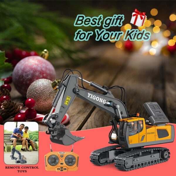 RC Excavator Dumper Car 2.4G Remote Control