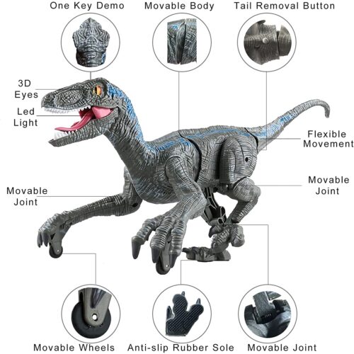 Interactive Remote Control Dinosaurs