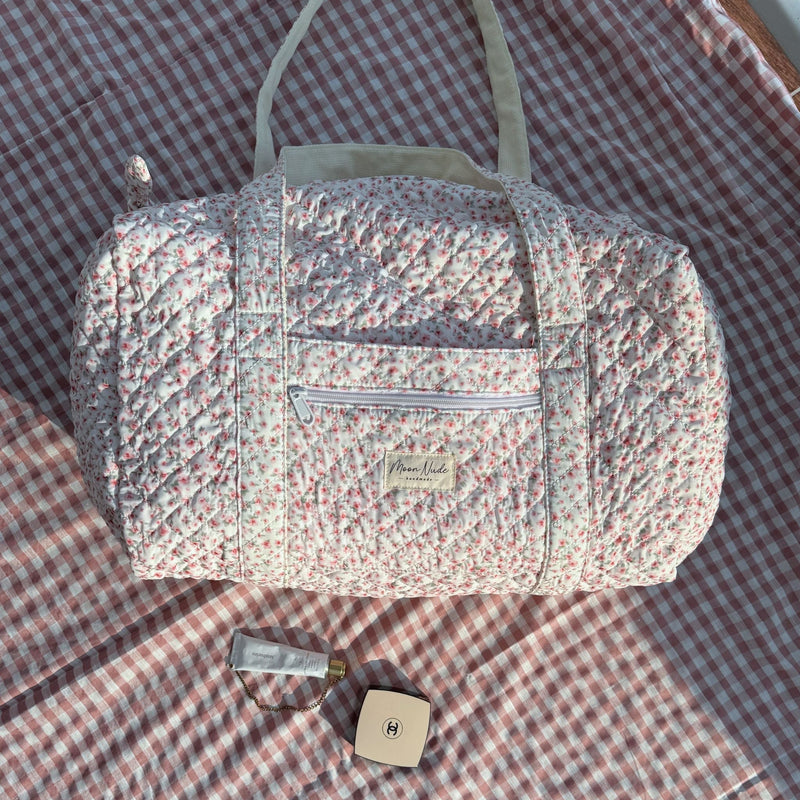 Peony Floral Travel Duffel Bag