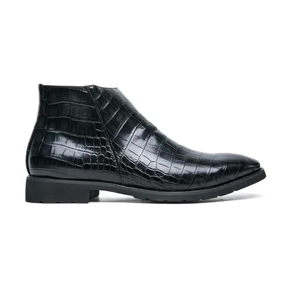 Men's Retro Low Heel Chelsea Boots