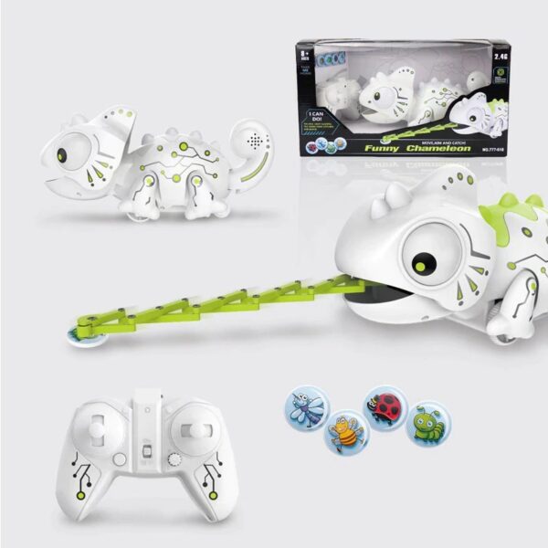 RC Robotic Chameleon – Remote Control Color-Changing Lifelike Robot Toy