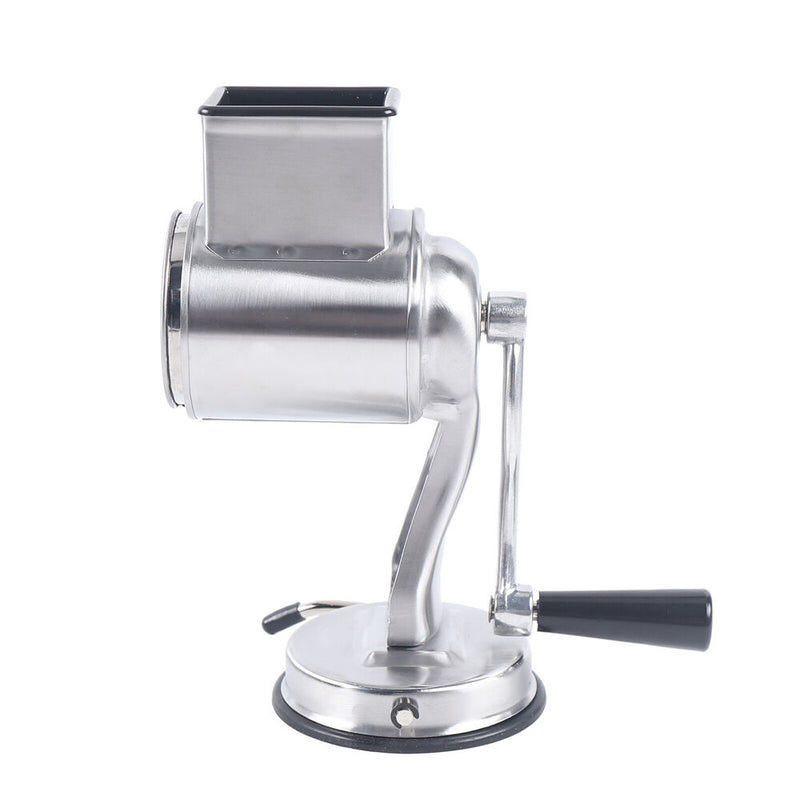 Multifunctional Stainless Steel Rotary Cheese Grater Hand Drum Slicer Crank Vegetable Chopper