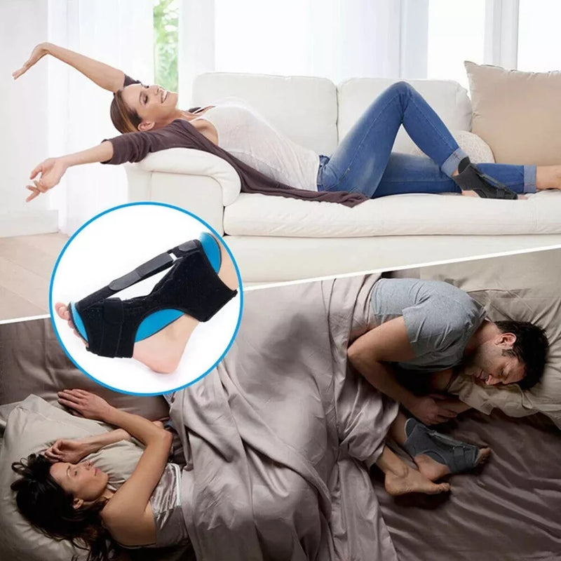 Plantar Fasciitis Night Splint Adjustable Foot Drop Ankle Brace Support
