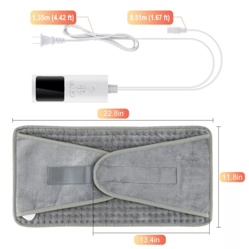 Heating Pad for Back Pain Relief and Muscle Relaxation