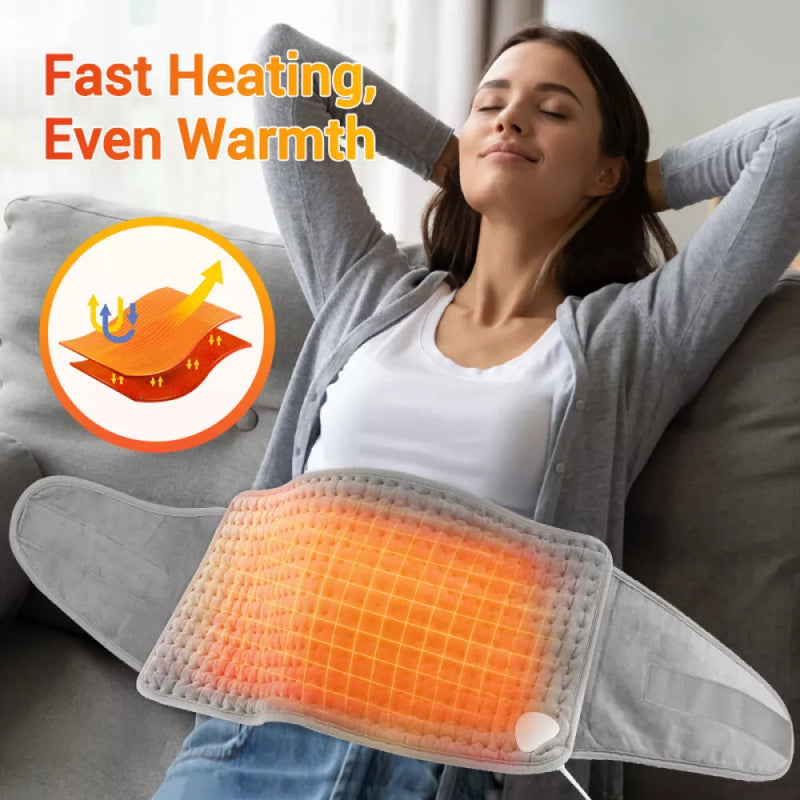 Heating Pad for Back Pain Relief and Muscle Relaxation