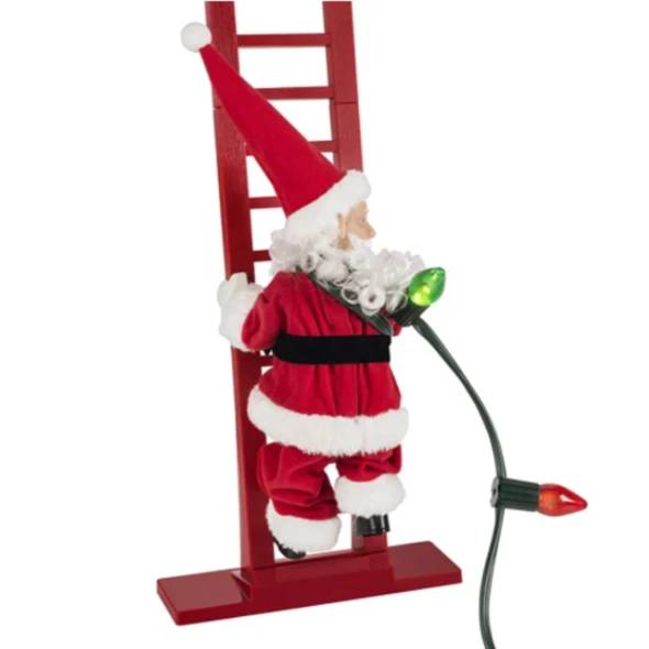 Electric Climbing Ladder Santa