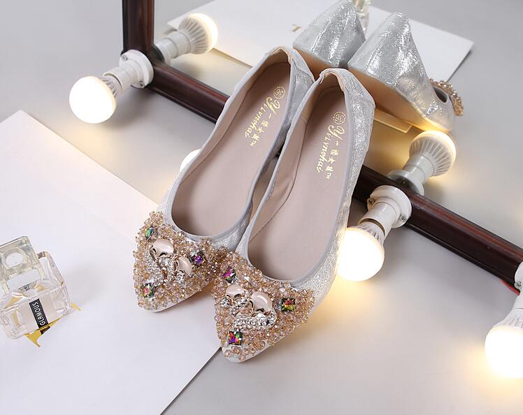 Asteria Strass Flats Lässiger Komfort Elegante Flats 