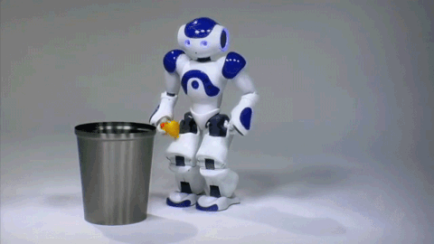 Lawrence, der Hightech-Roboter mit künstlicher Intelligenz 