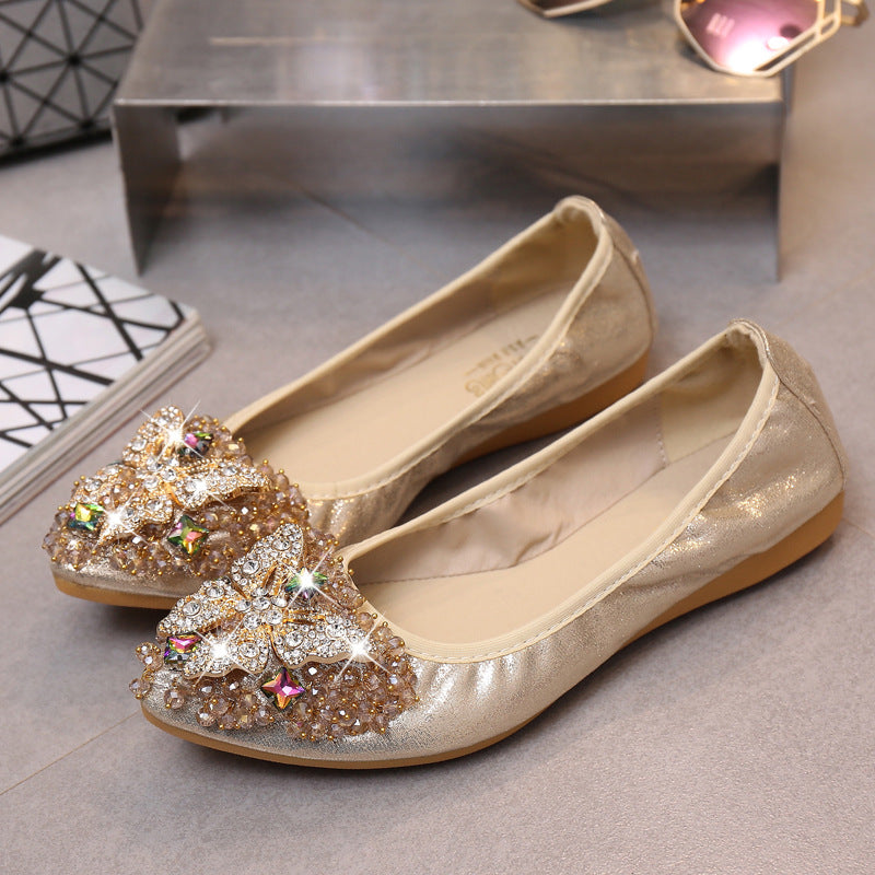 Asteria Strass Flats Lässiger Komfort Elegante Flats 