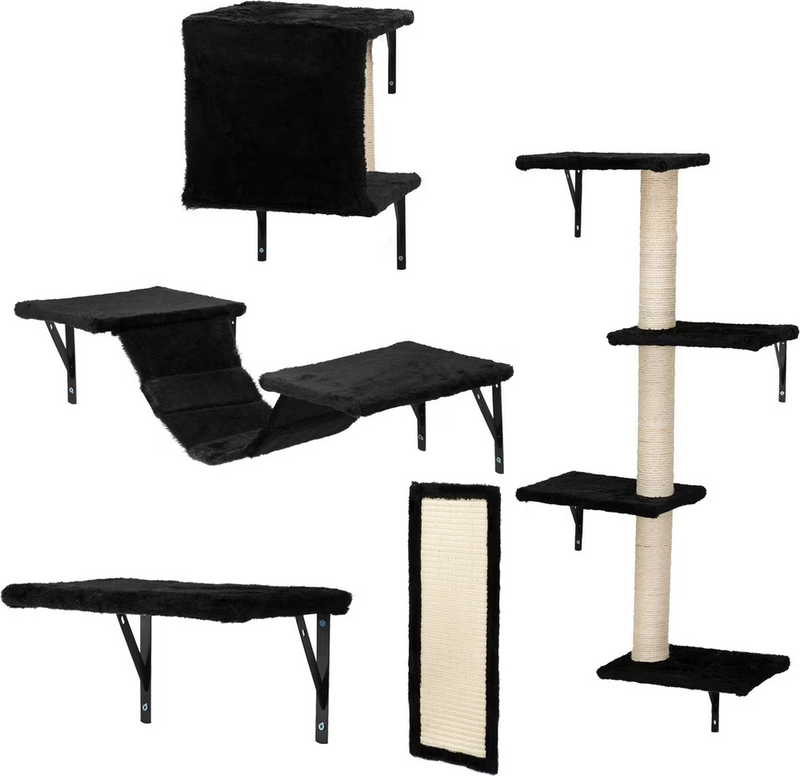 Scratching Cat Climber Set Tree - 5Pcs